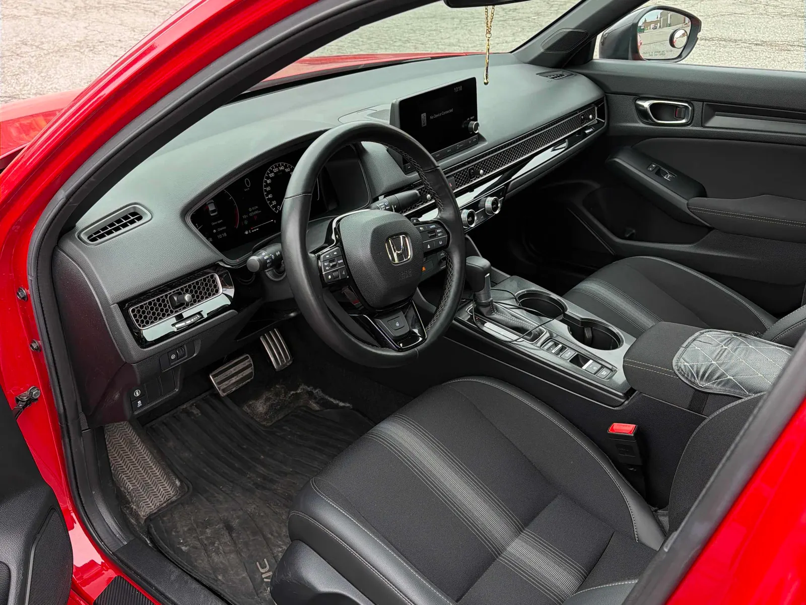 Interior driver side