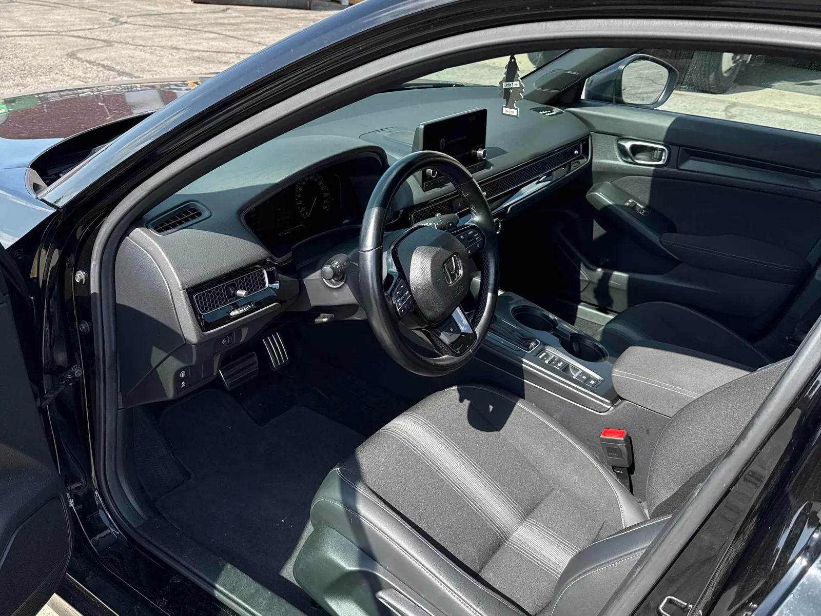 Interior driver side