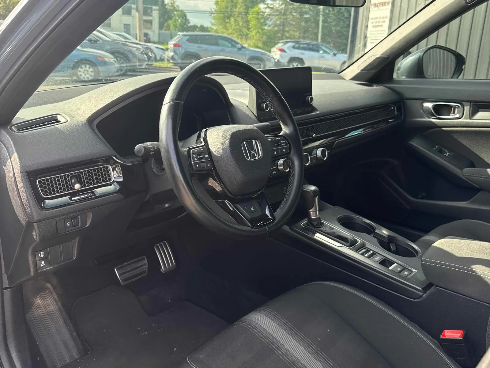 Interior driver side