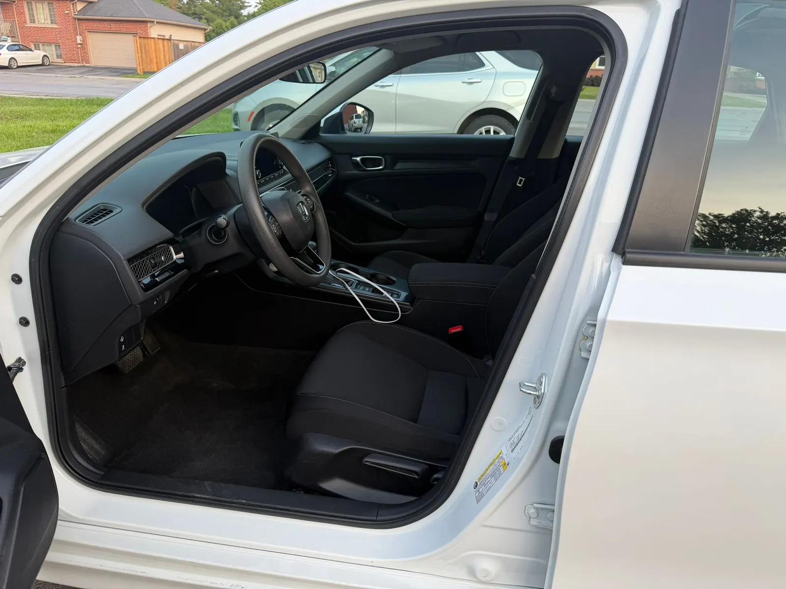 Interior driver side