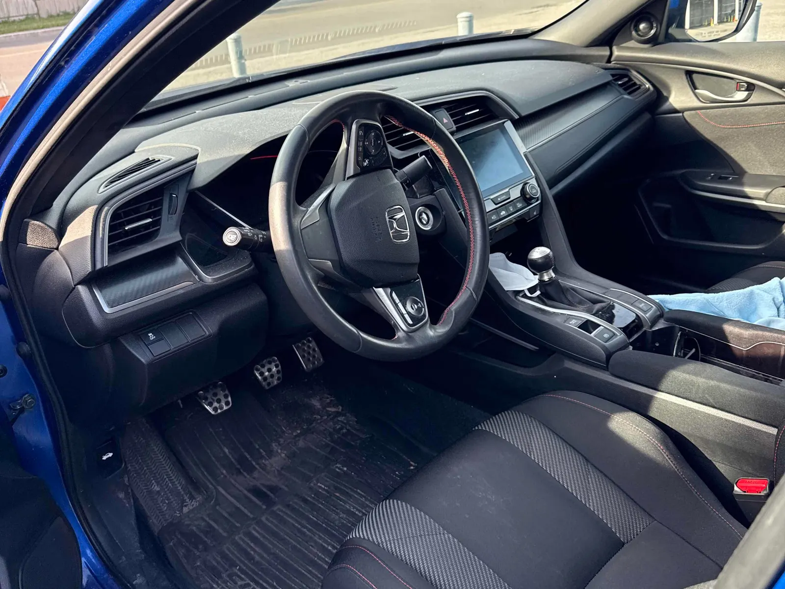 Interior driver side