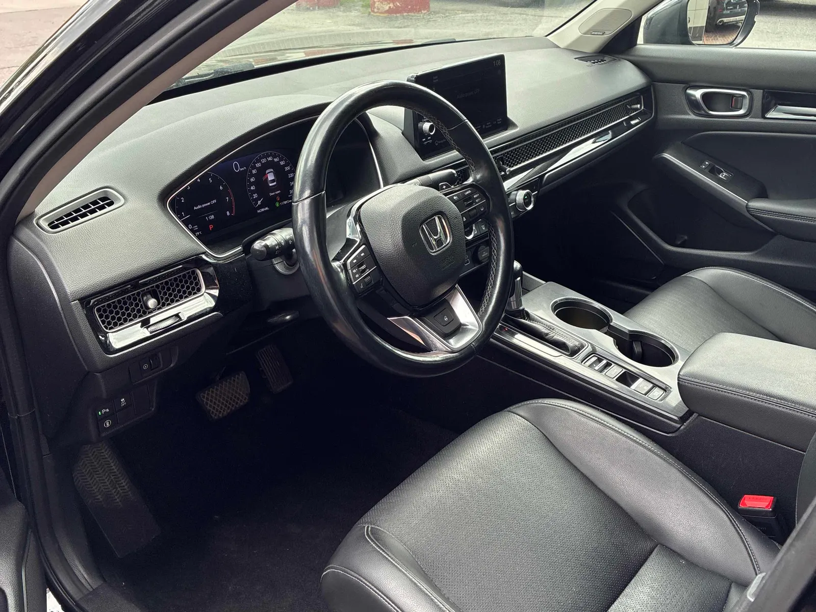 Interior driver side