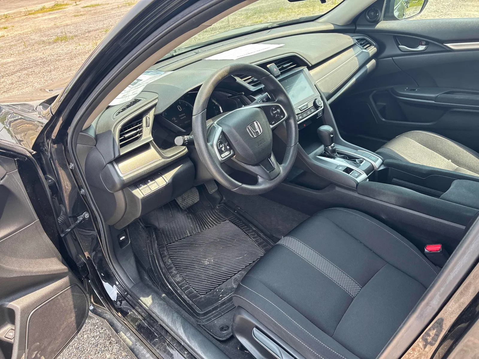 Interior driver side