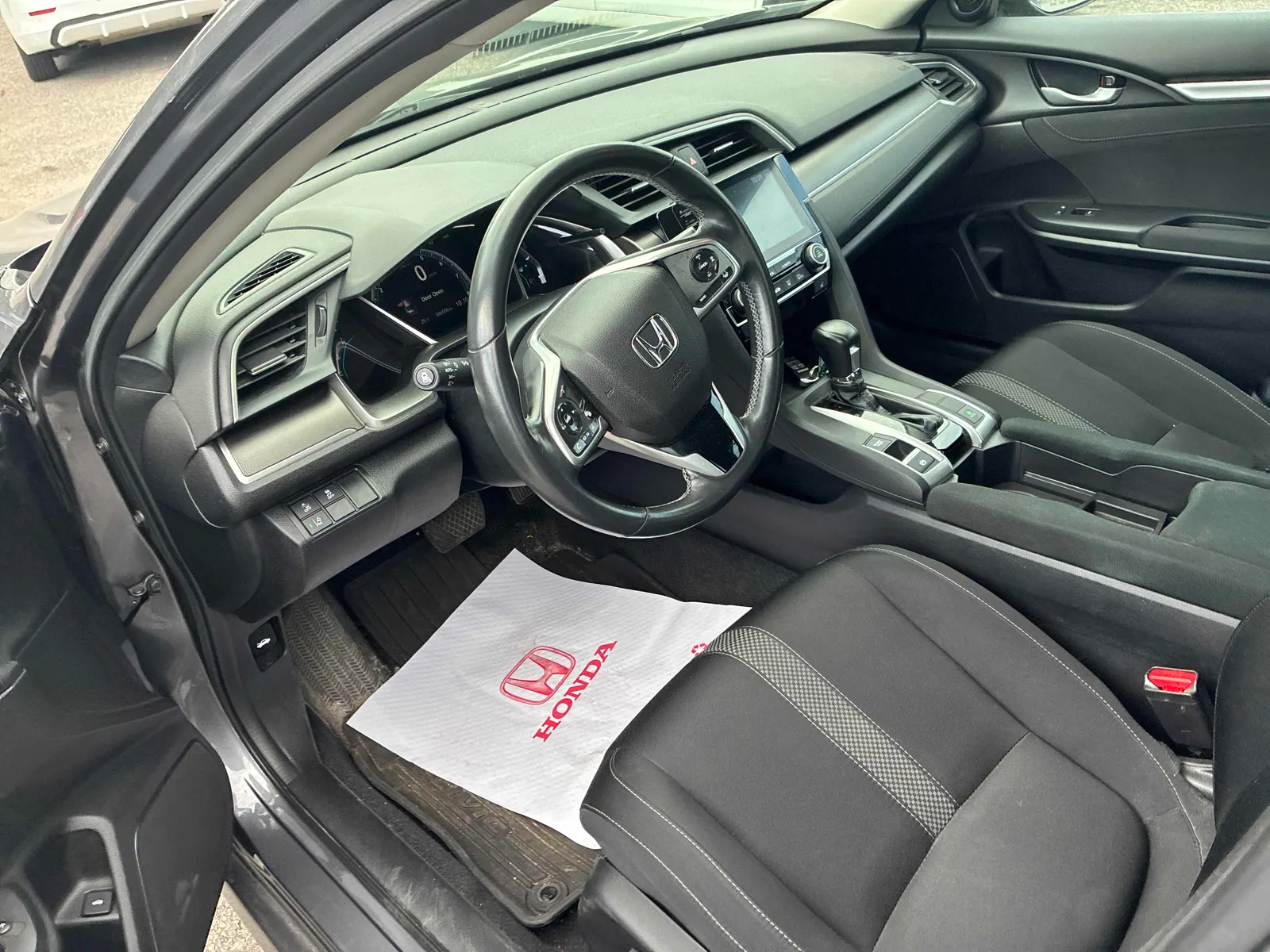 Interior driver side