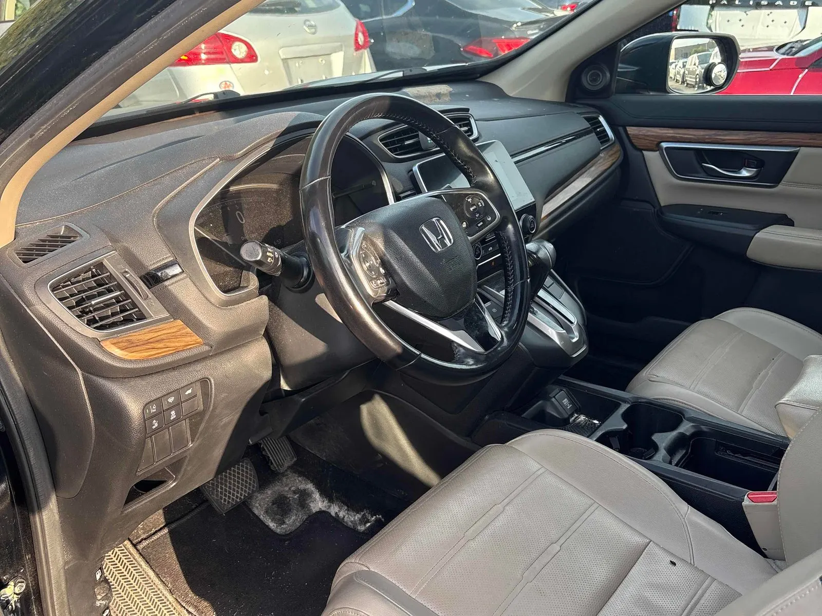 Interior driver side