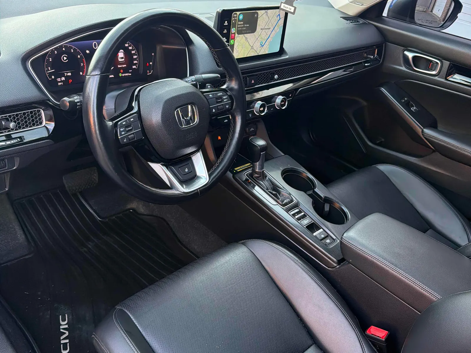 Interior driver side