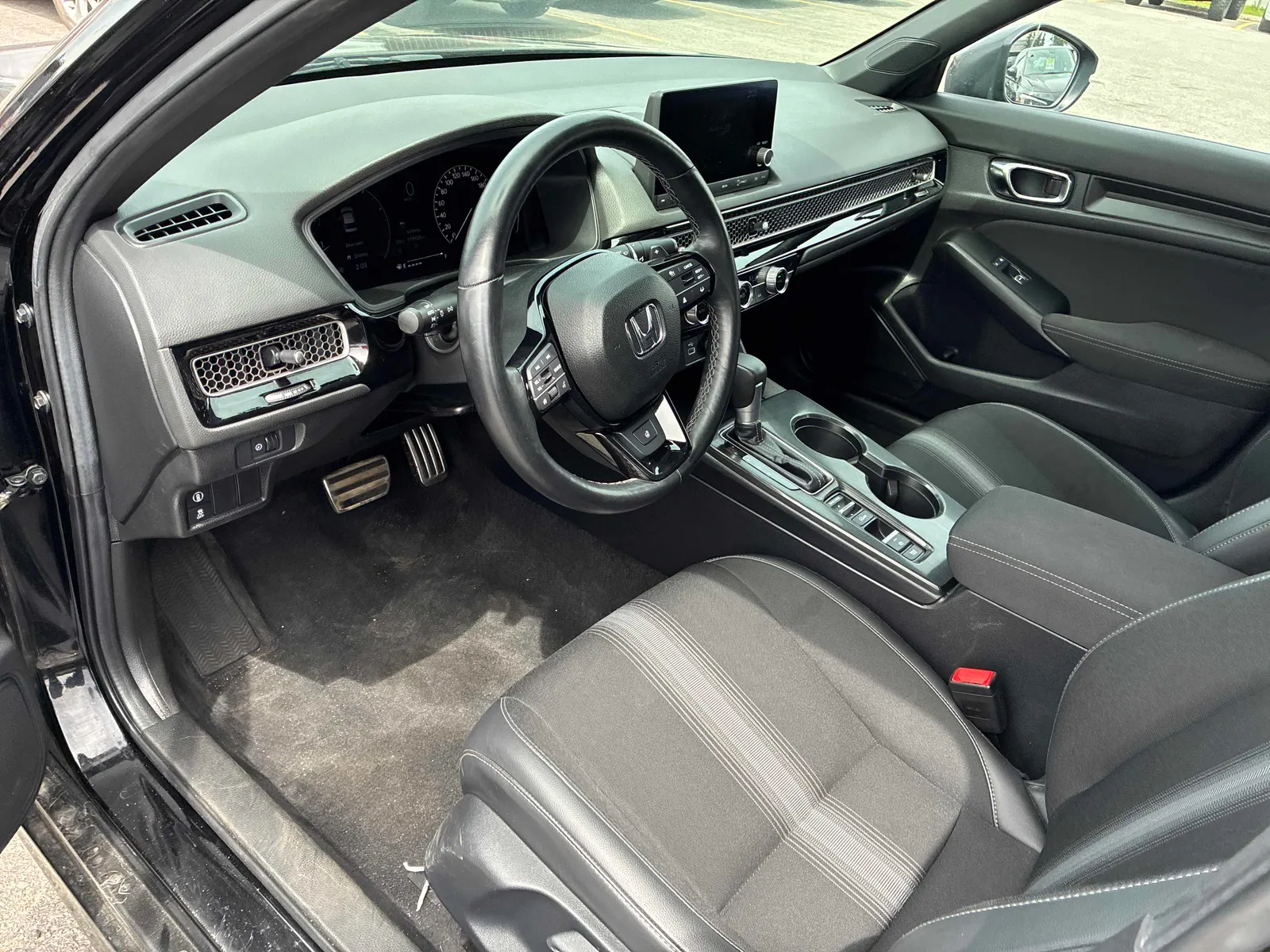 Interior driver side