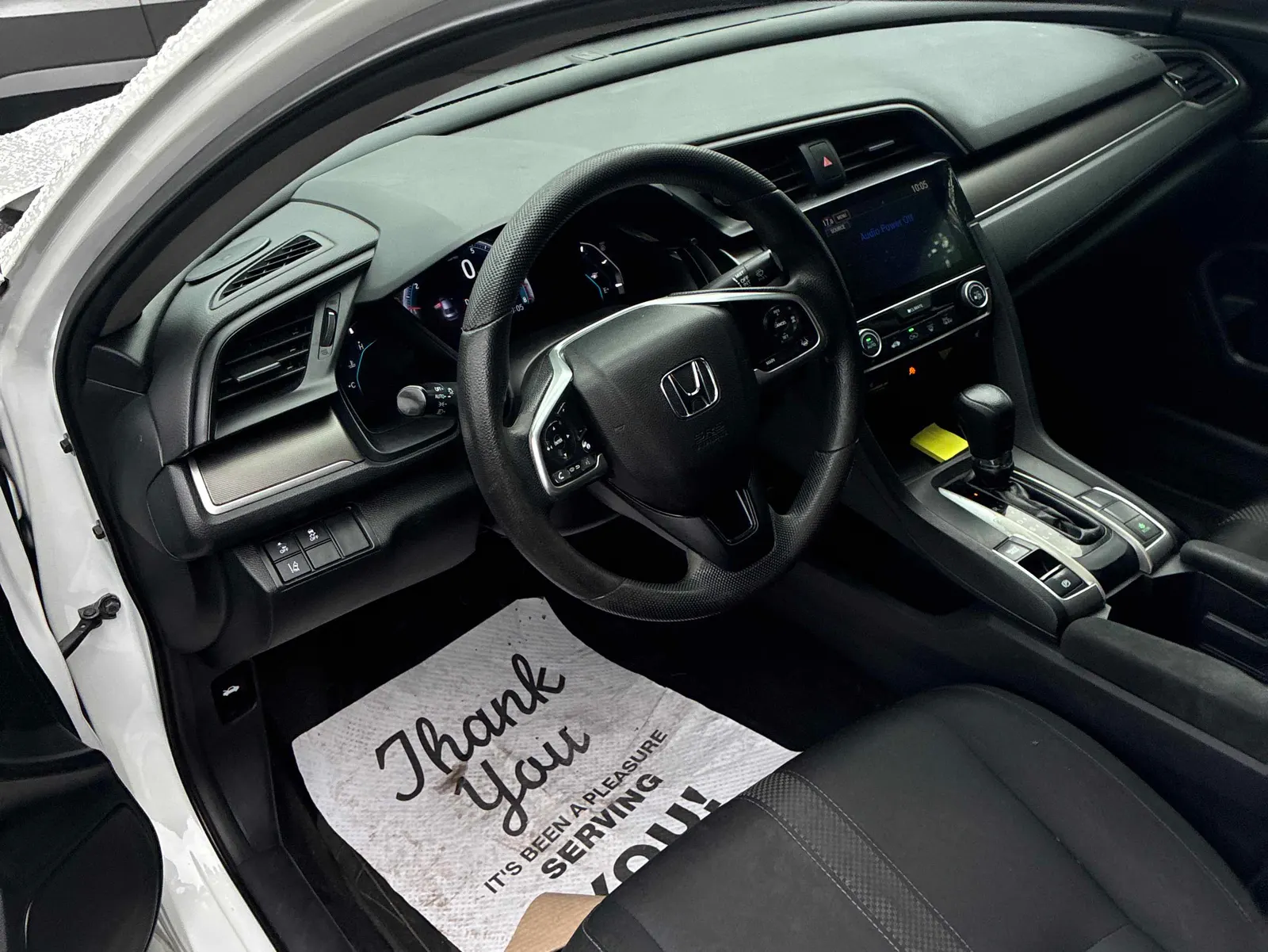 Interior driver side