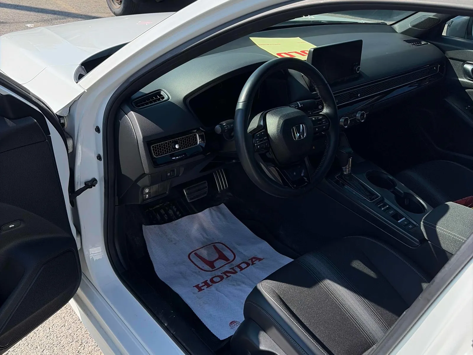 Interior driver side