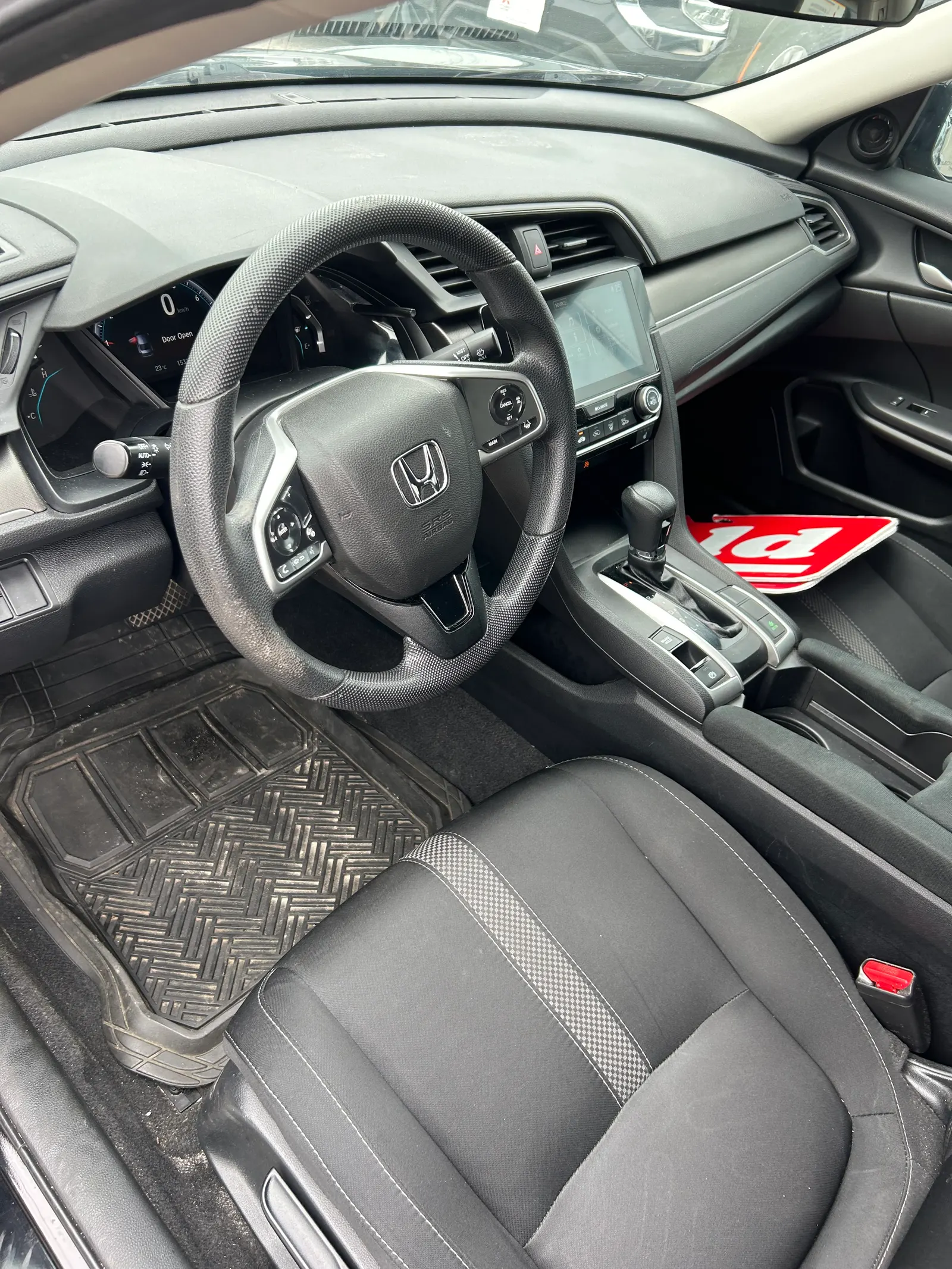 Interior driver side