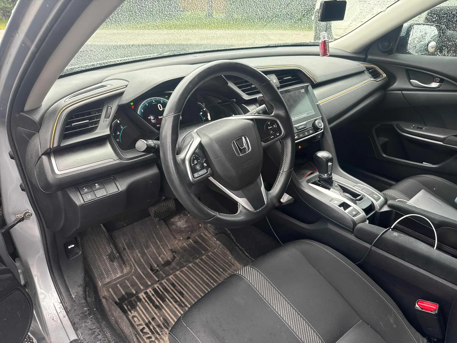 Interior driver side