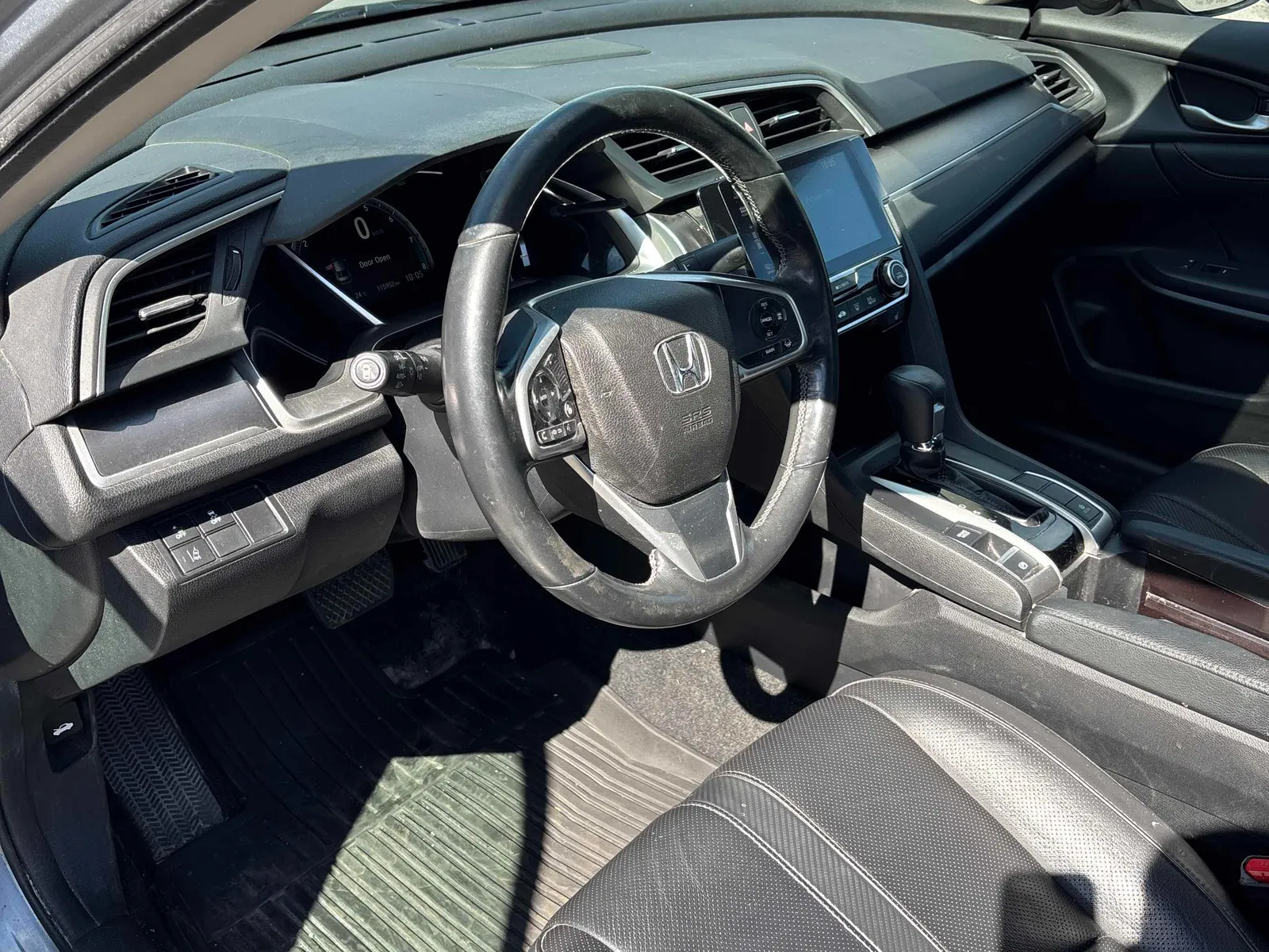 Interior driver side