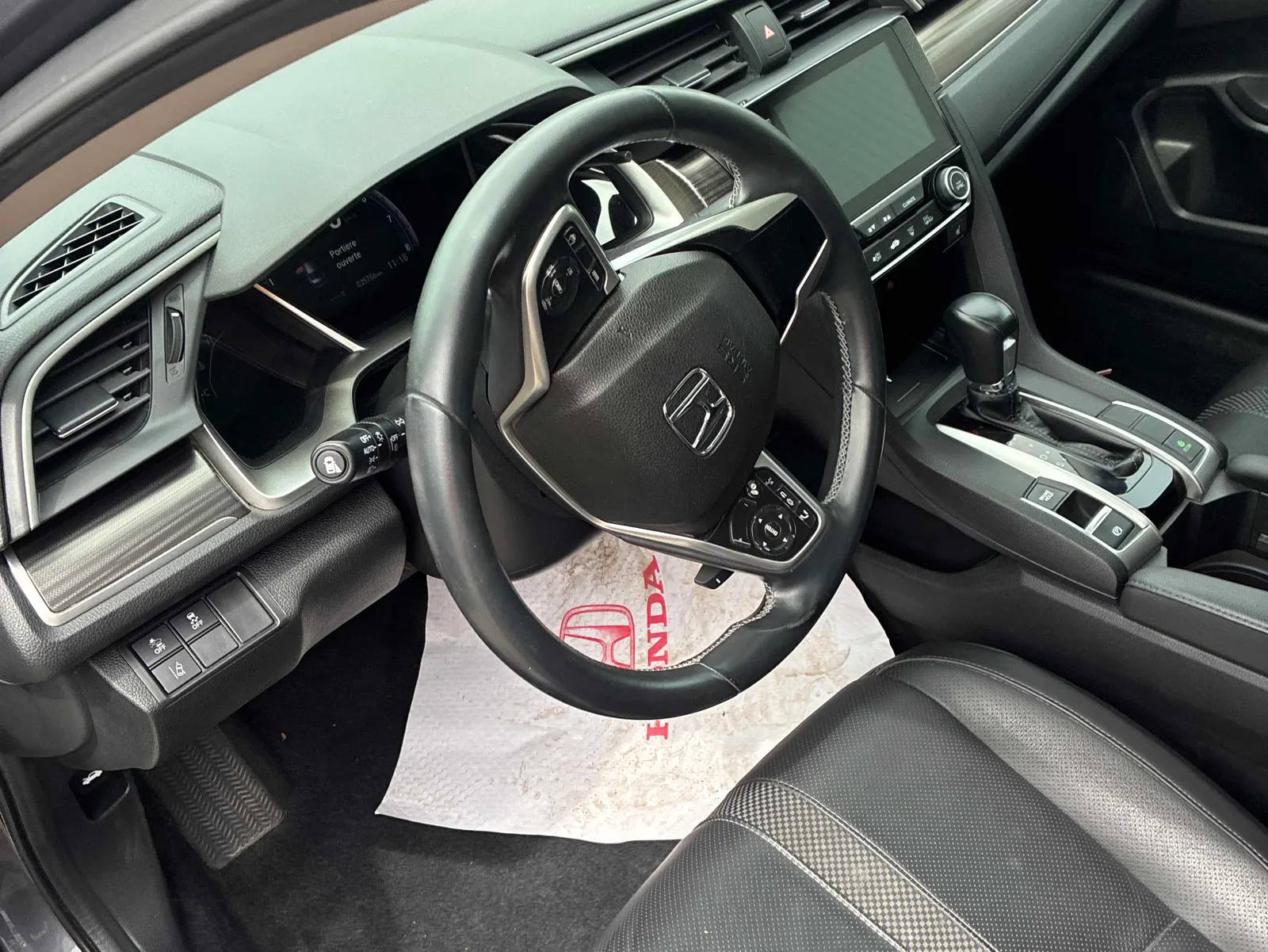 Interior driver side