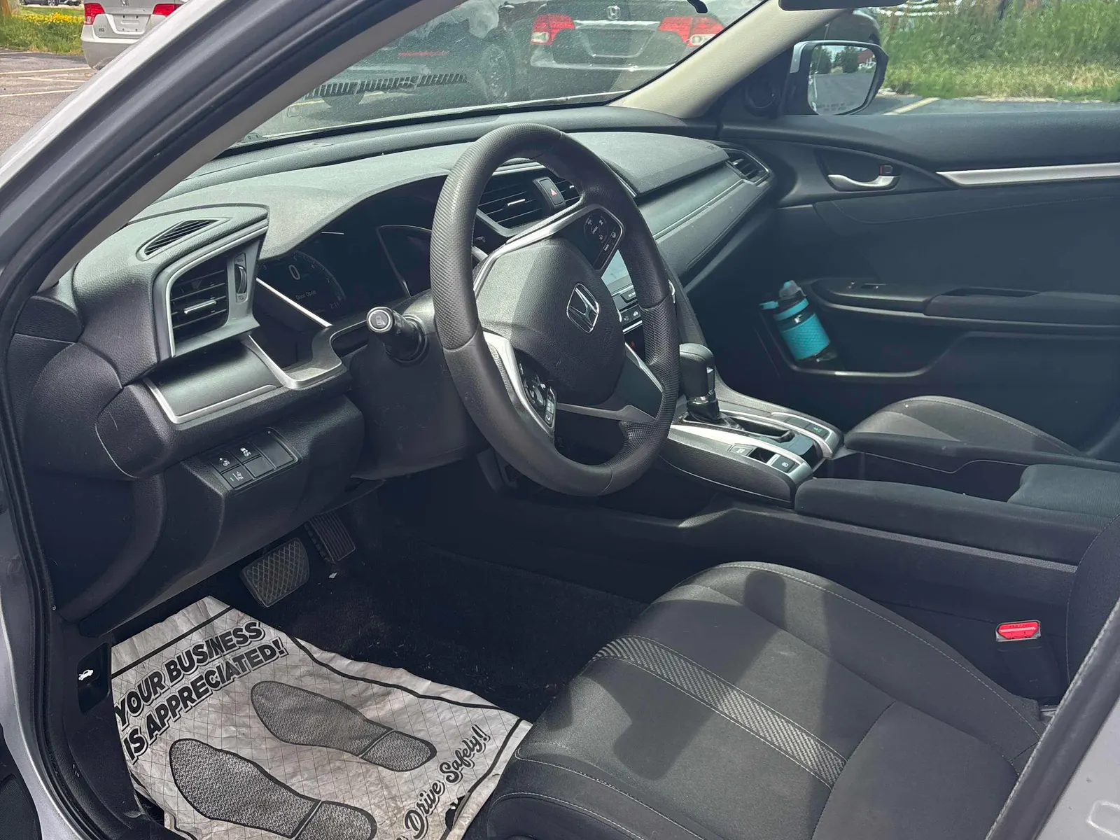 Interior driver side