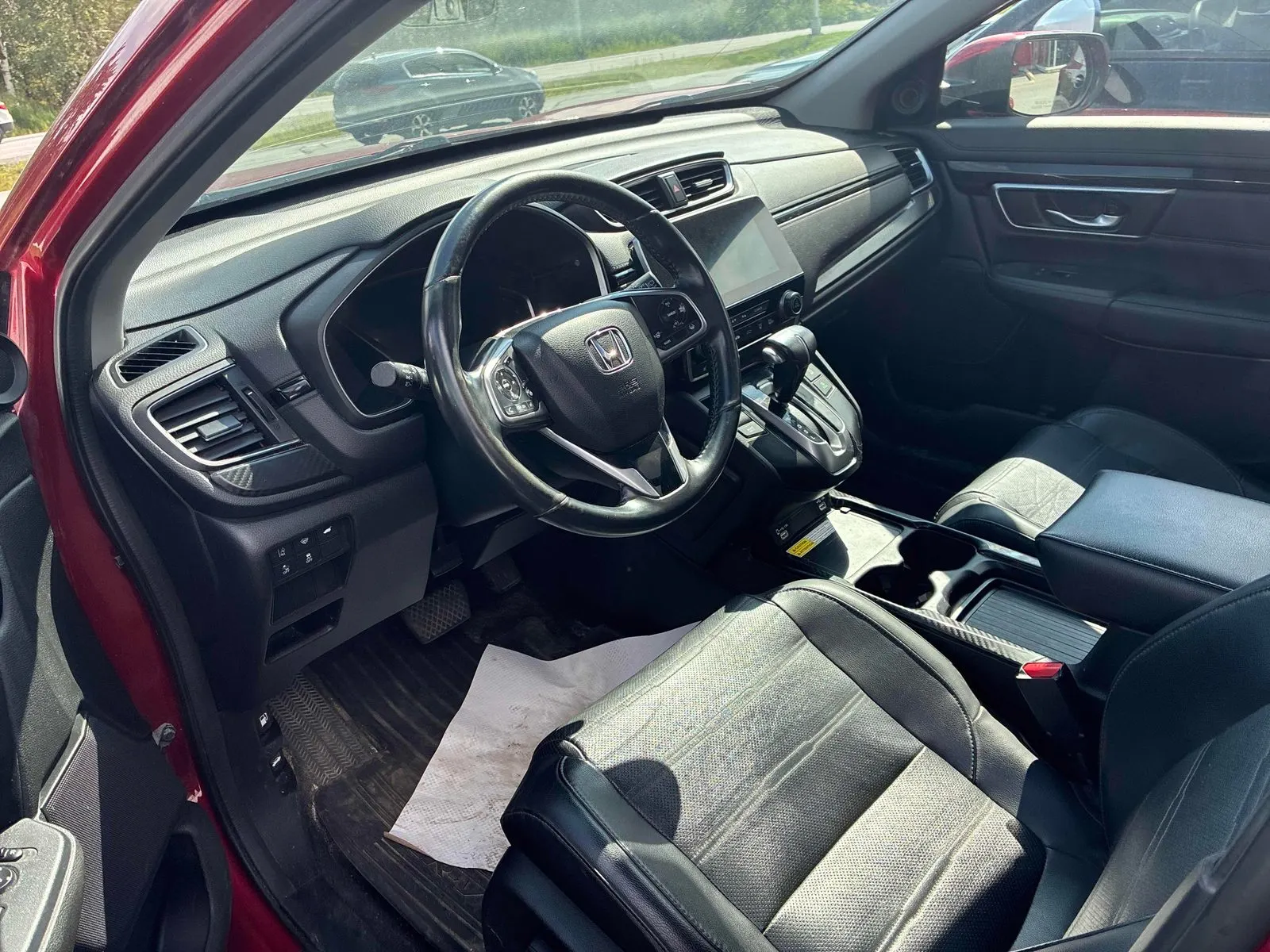 Interior driver side