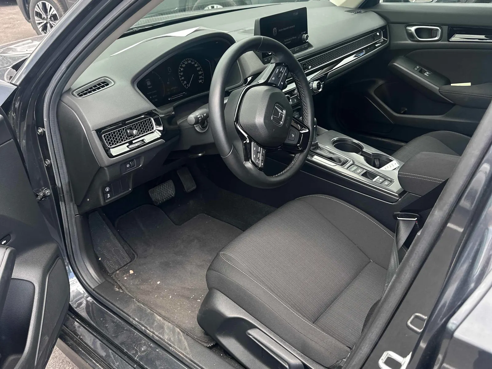 Interior driver side