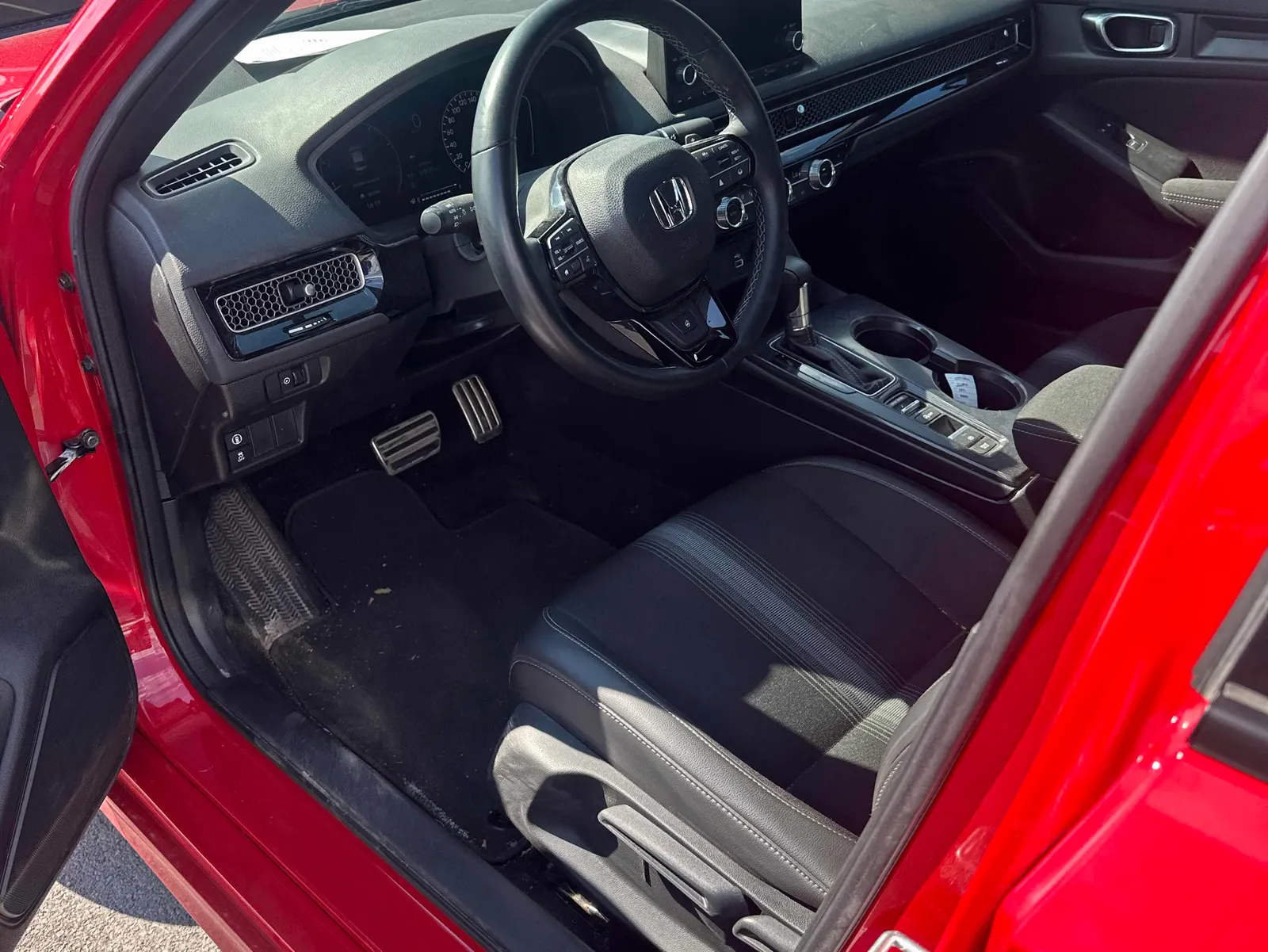 Interior driver side