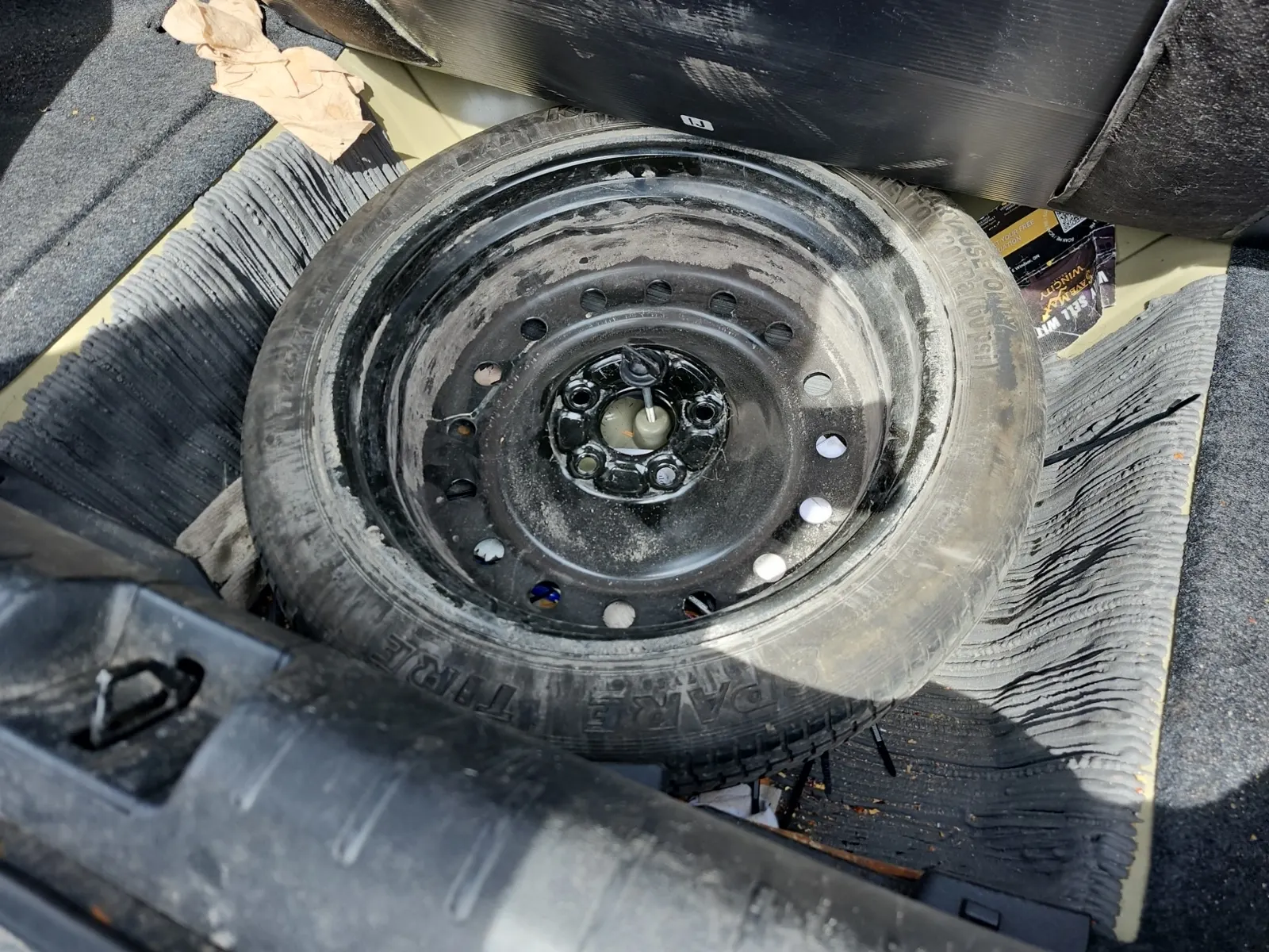 Spare Tire & Wheel Photo