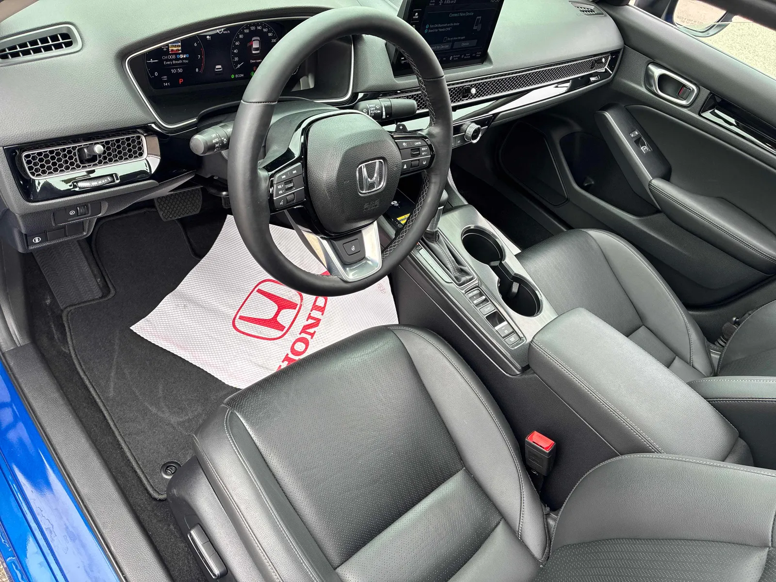 Interior driver side