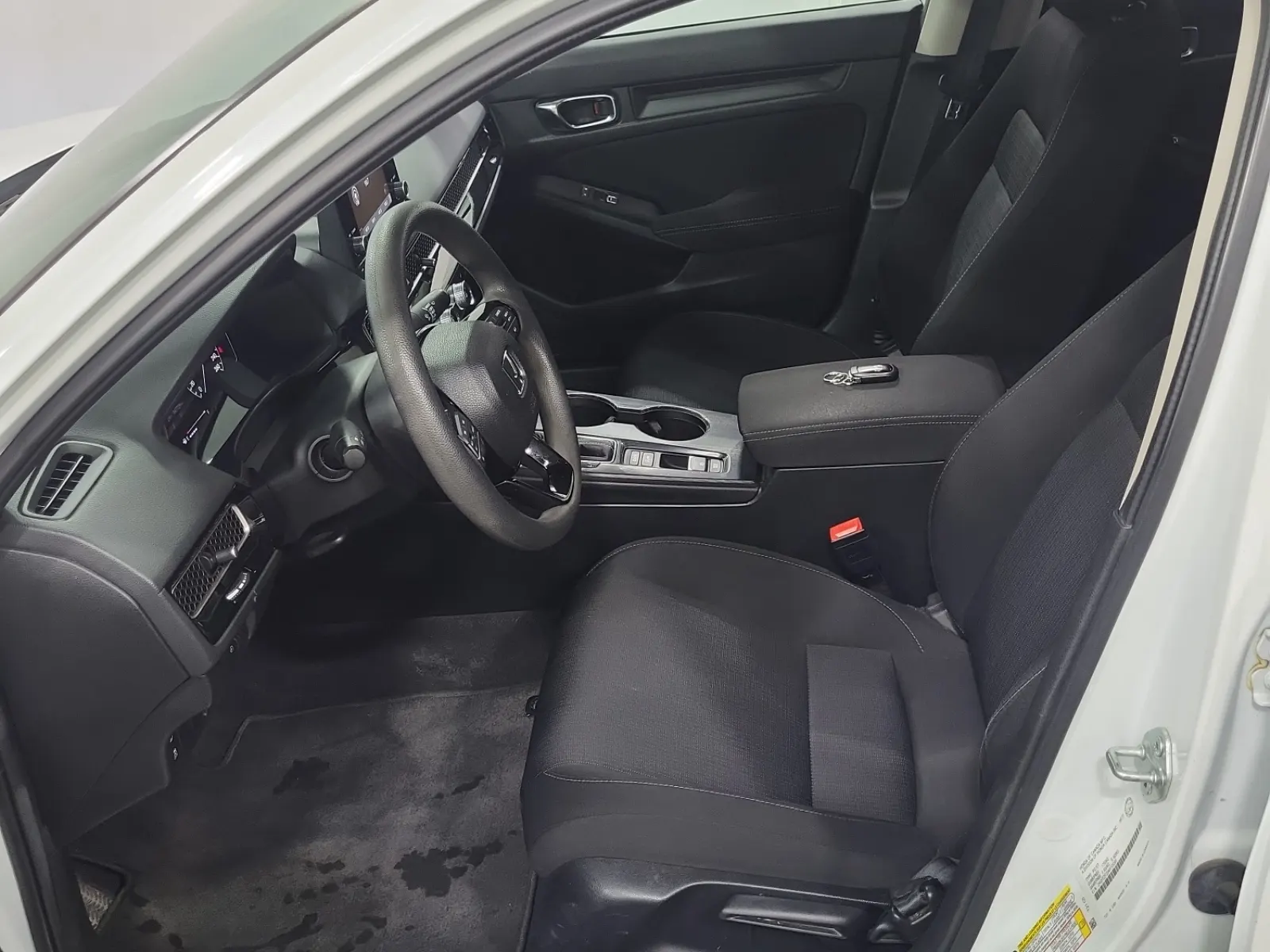 Interior driver side