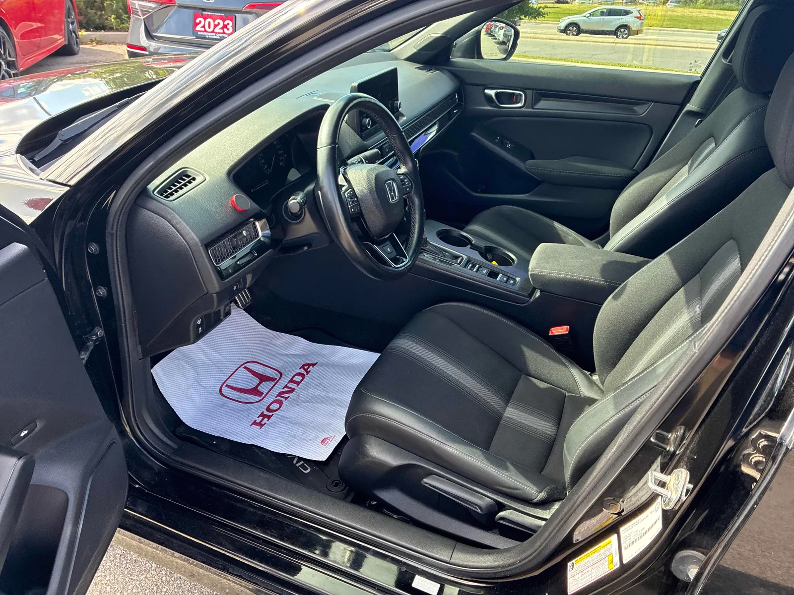 Interior driver side