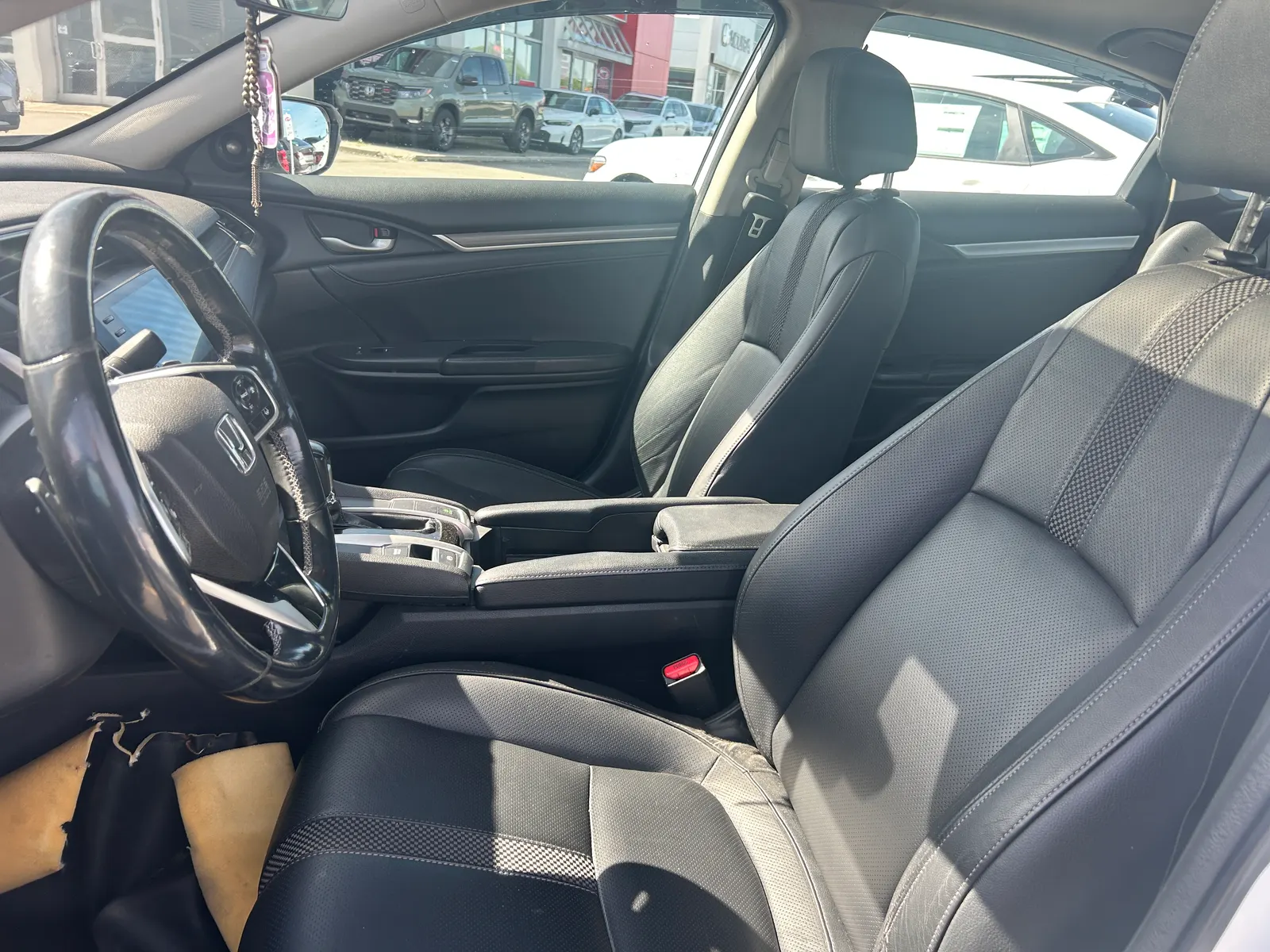 Interior driver side