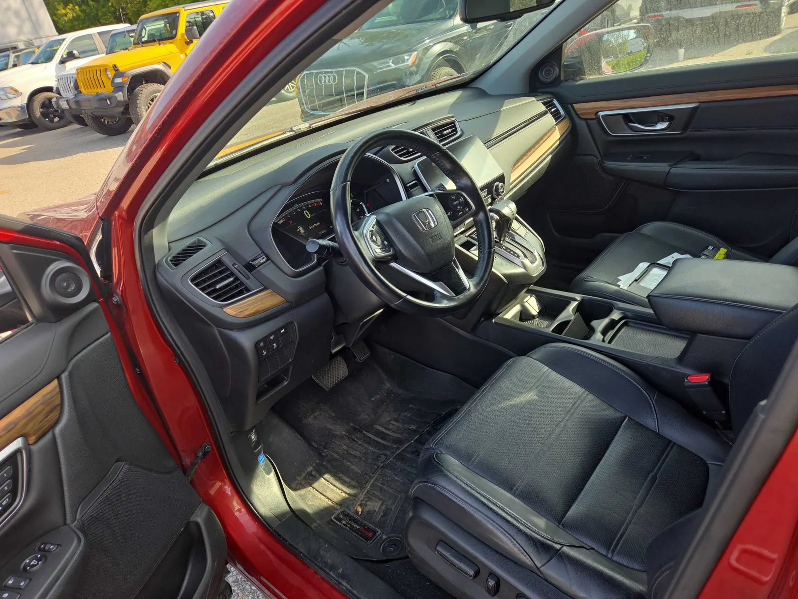 Interior driver side