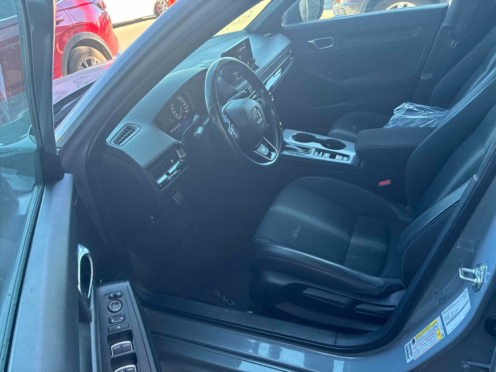 Interior driver side