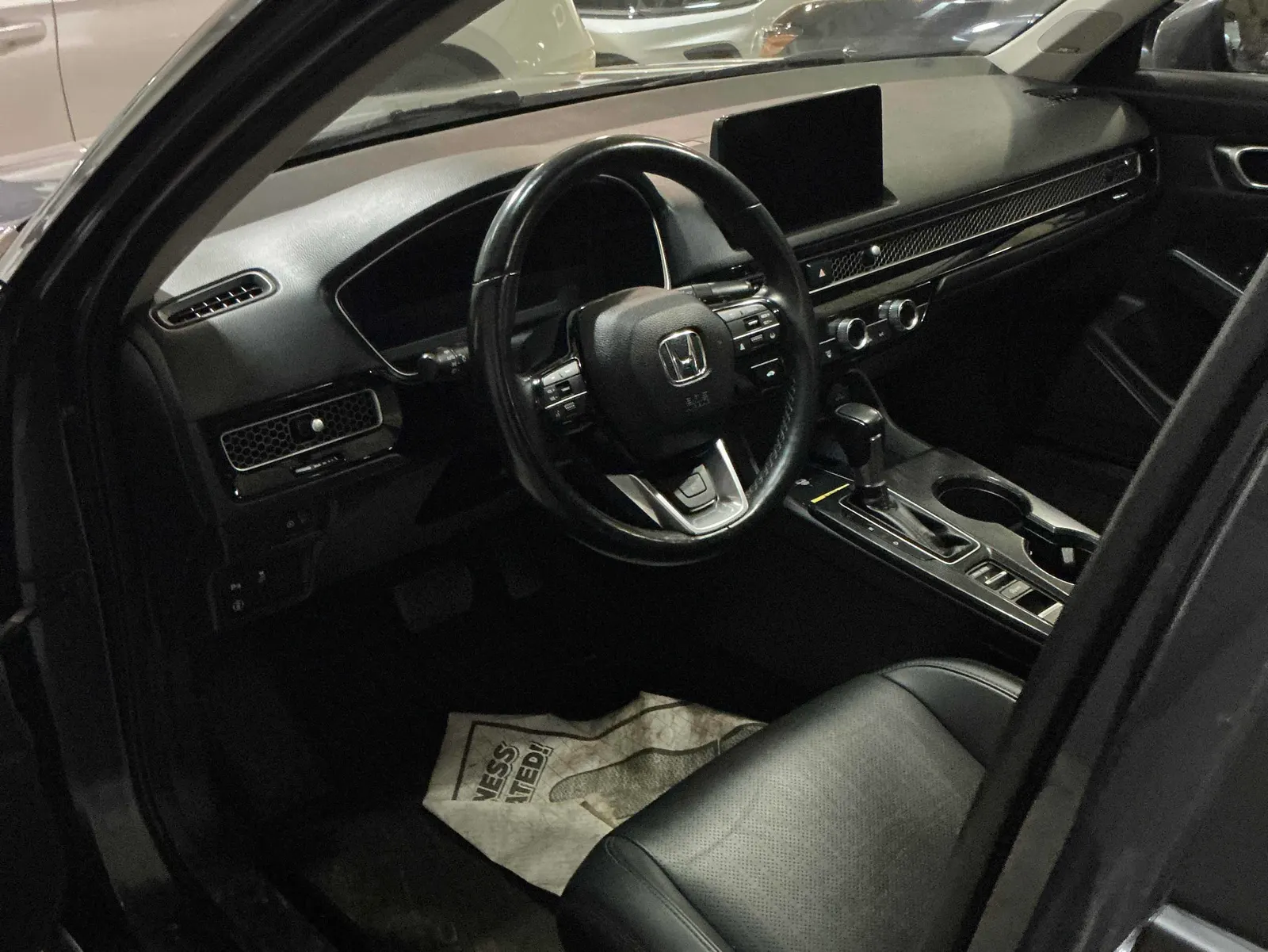 Interior driver side