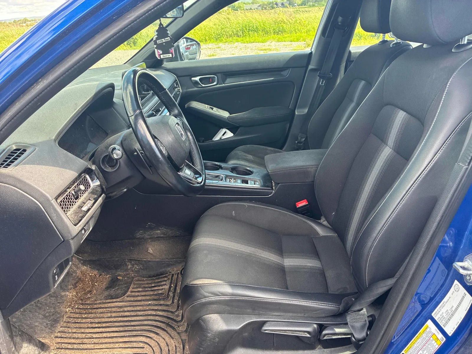 Interior driver side