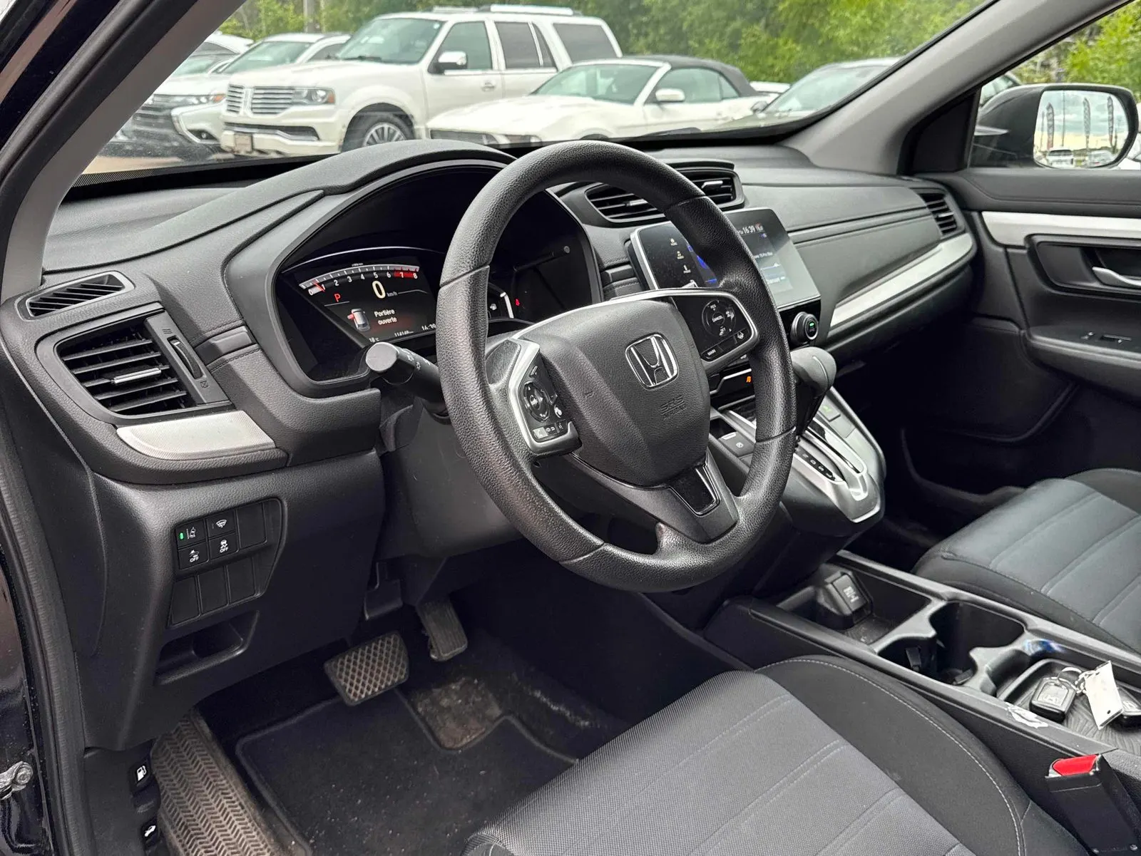 Interior driver side
