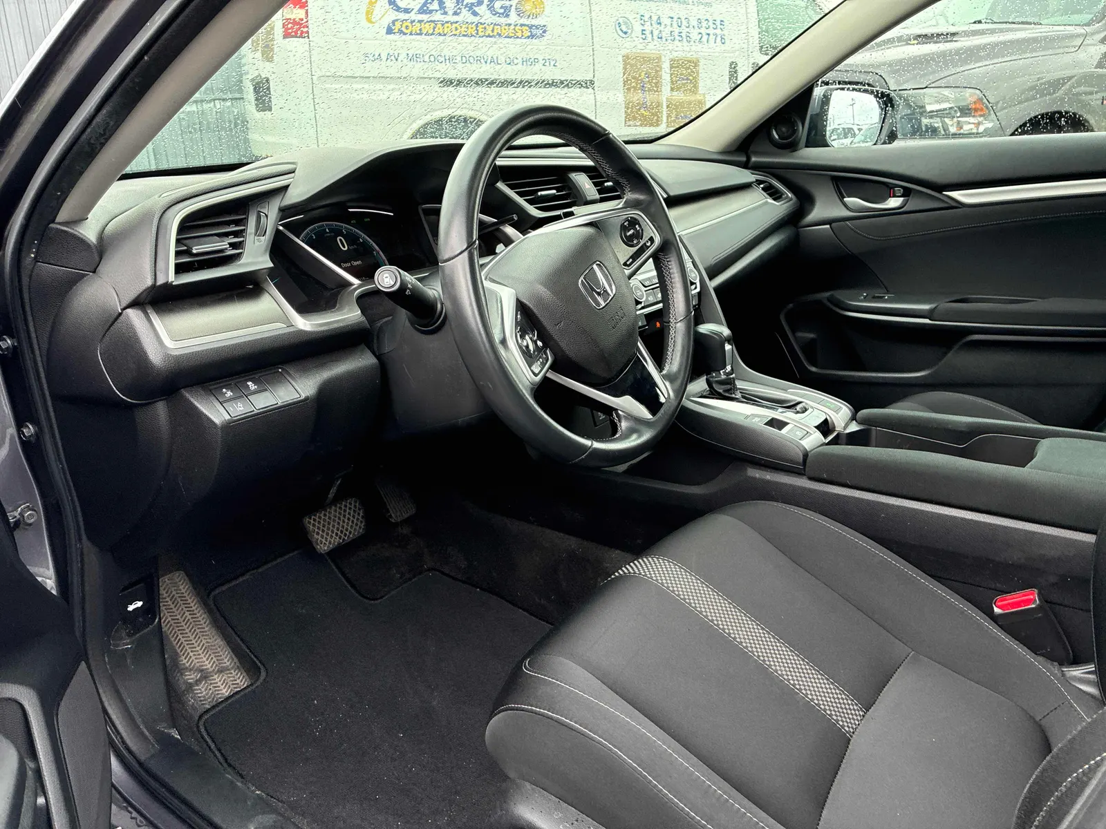 Interior driver side