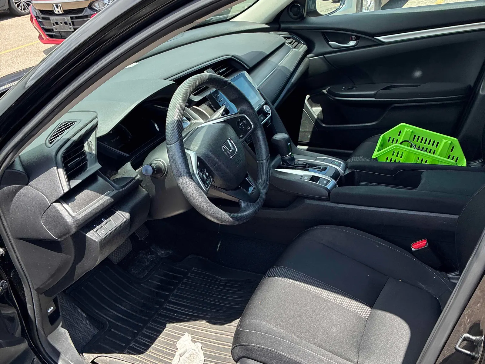 Interior driver side