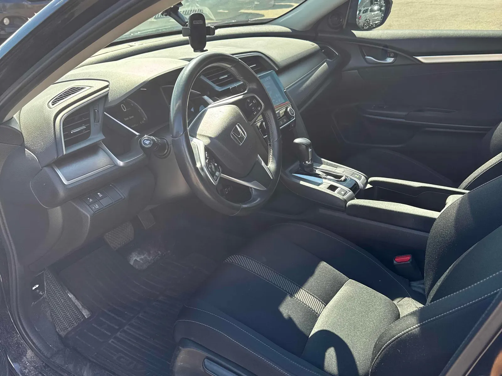 Interior driver side