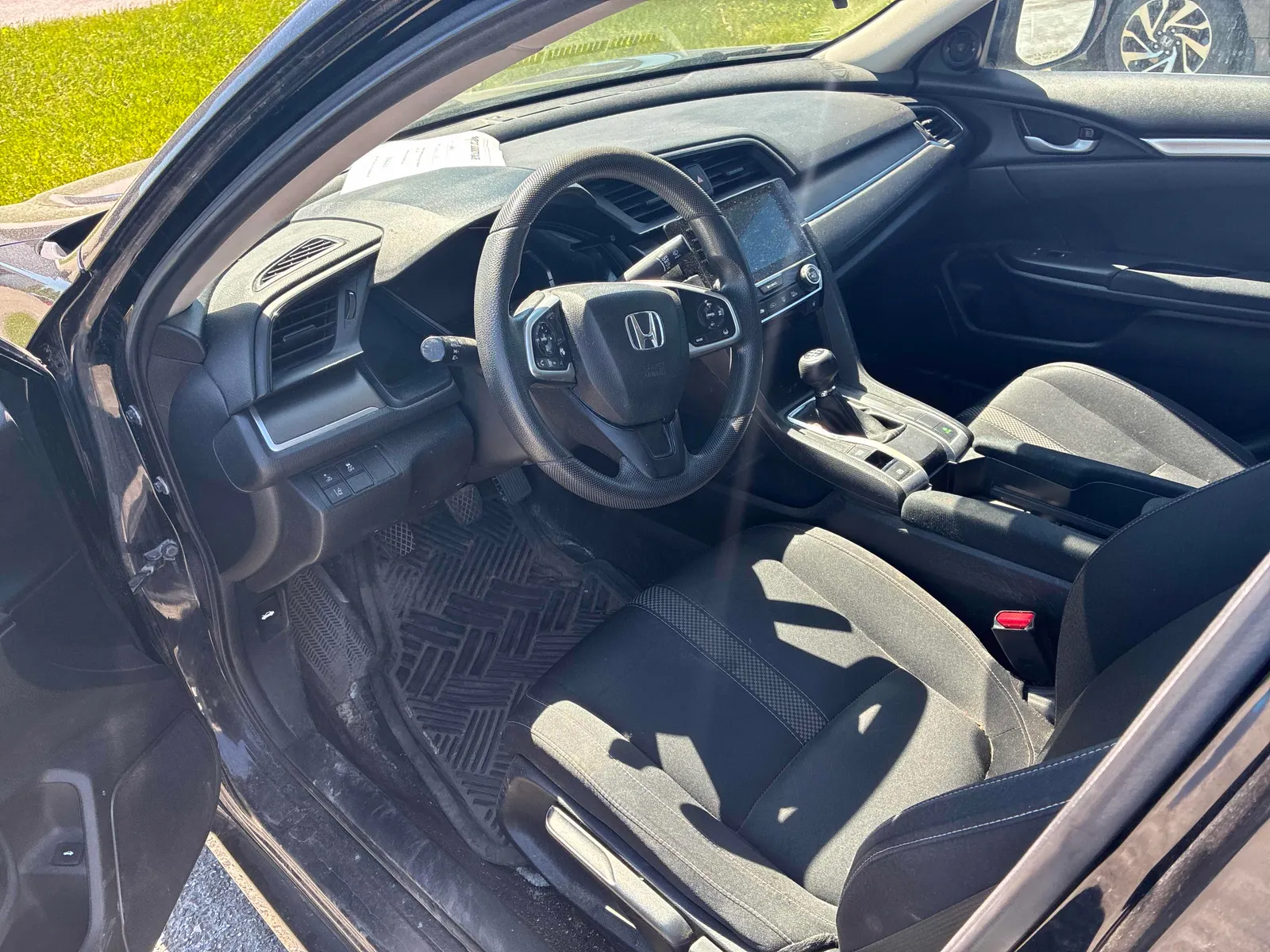 Interior driver side