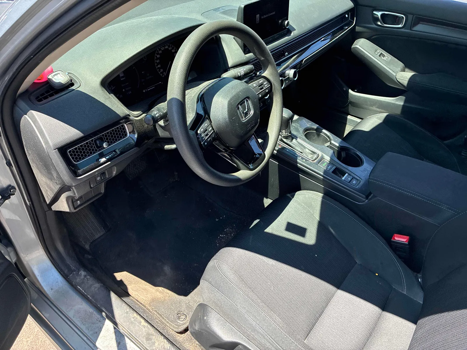 Interior driver side