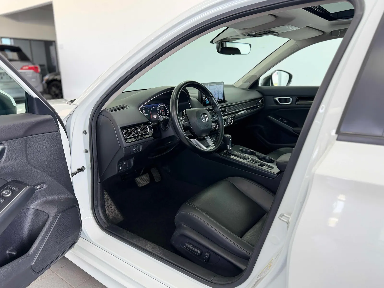 Interior driver side