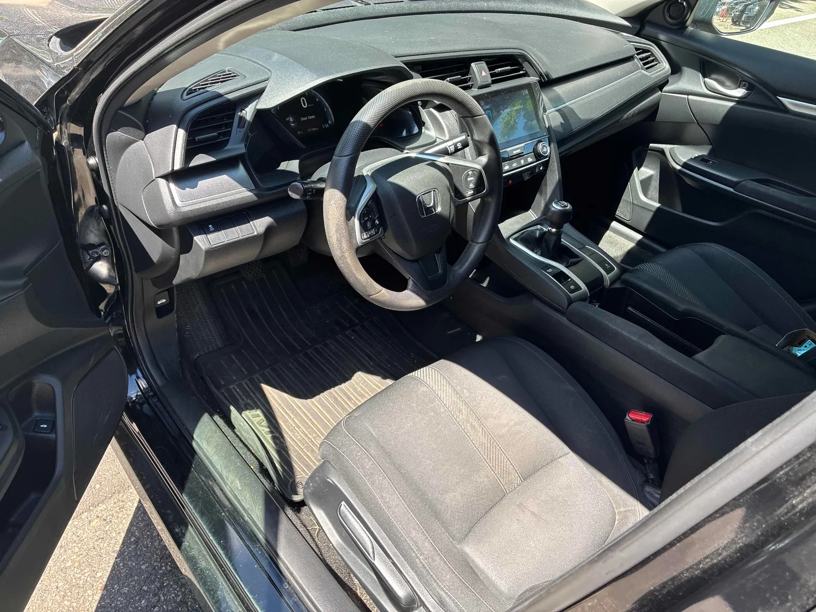Interior driver side