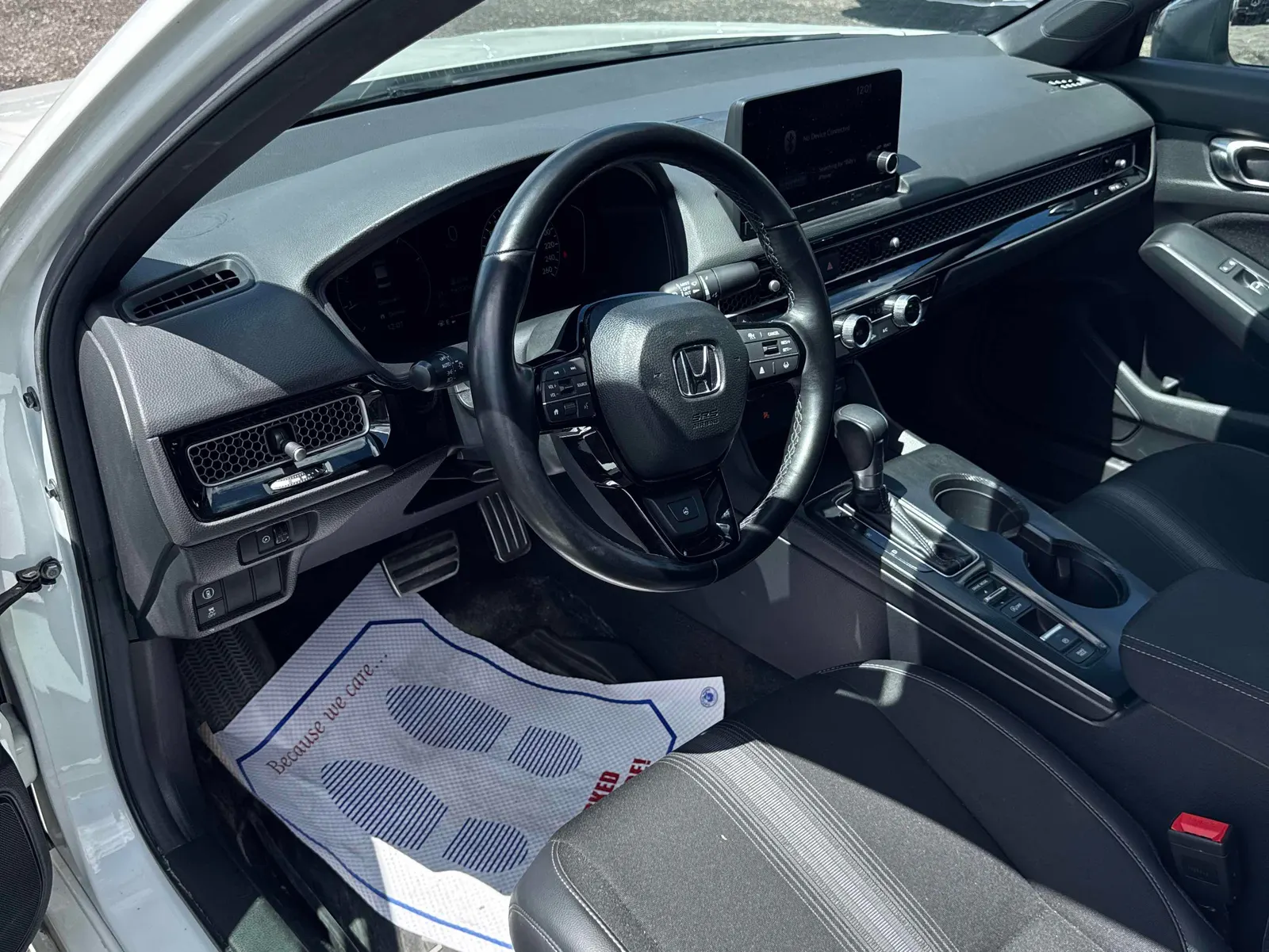 Interior driver side