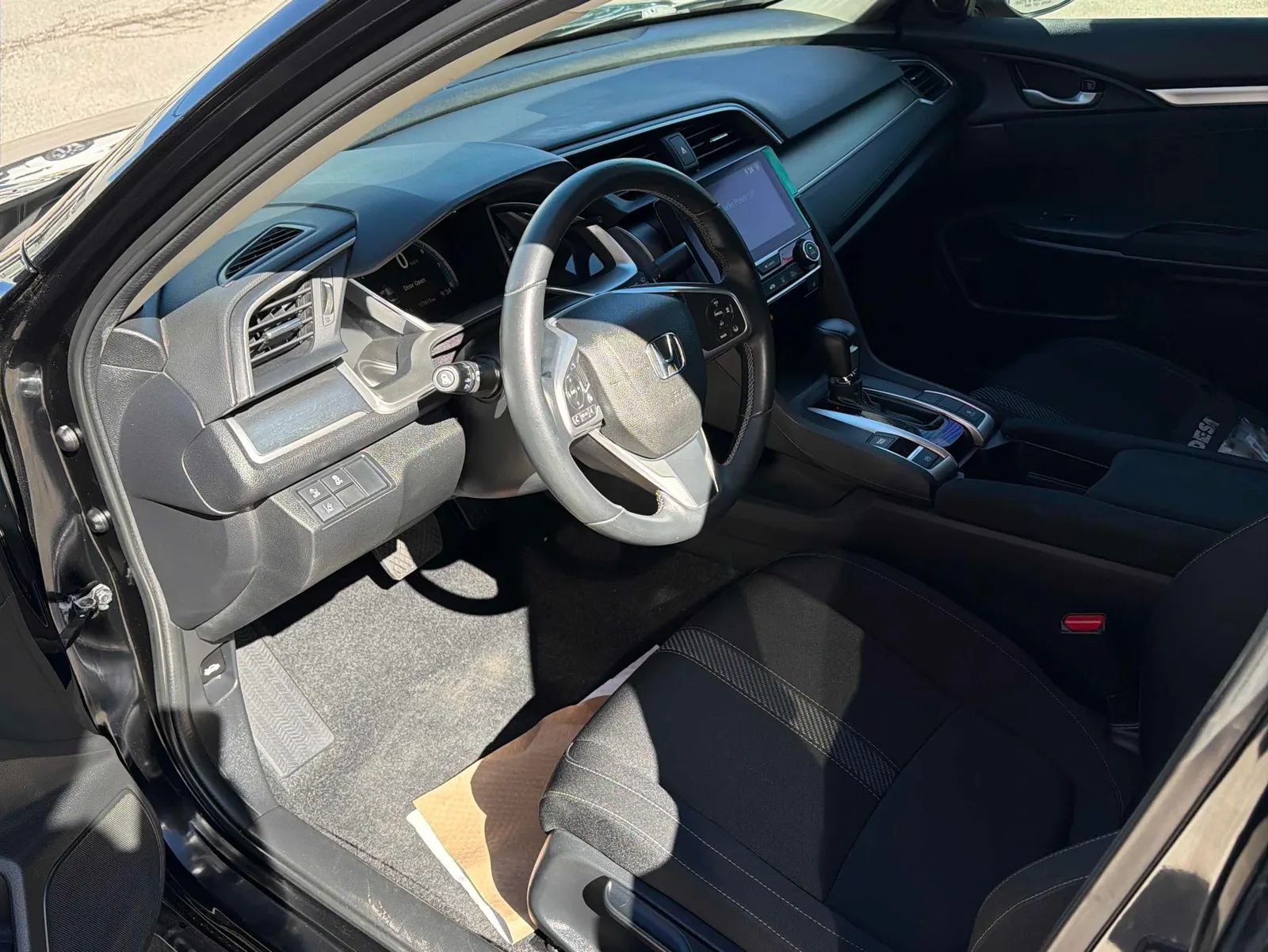 Interior driver side