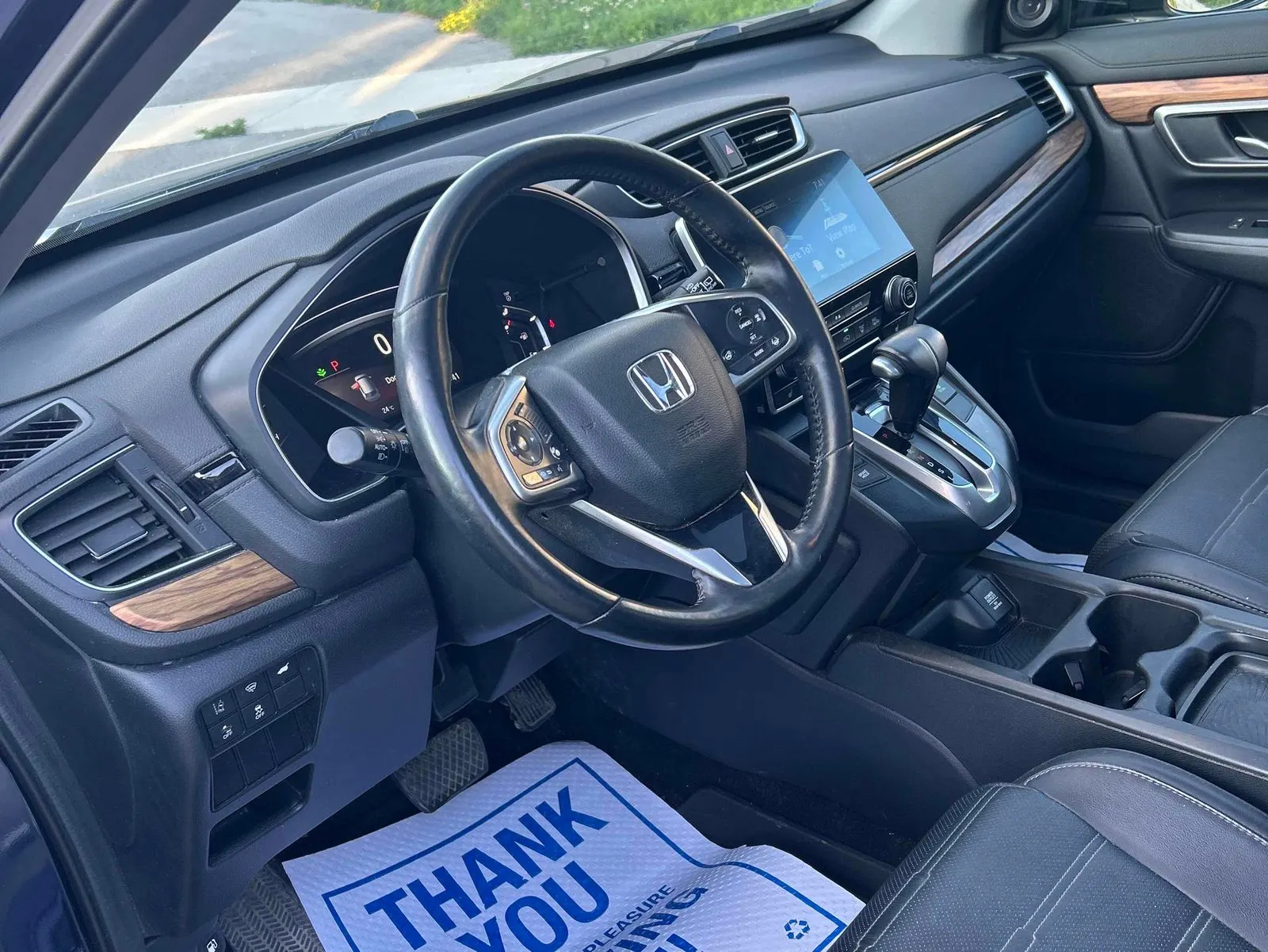 Interior driver side