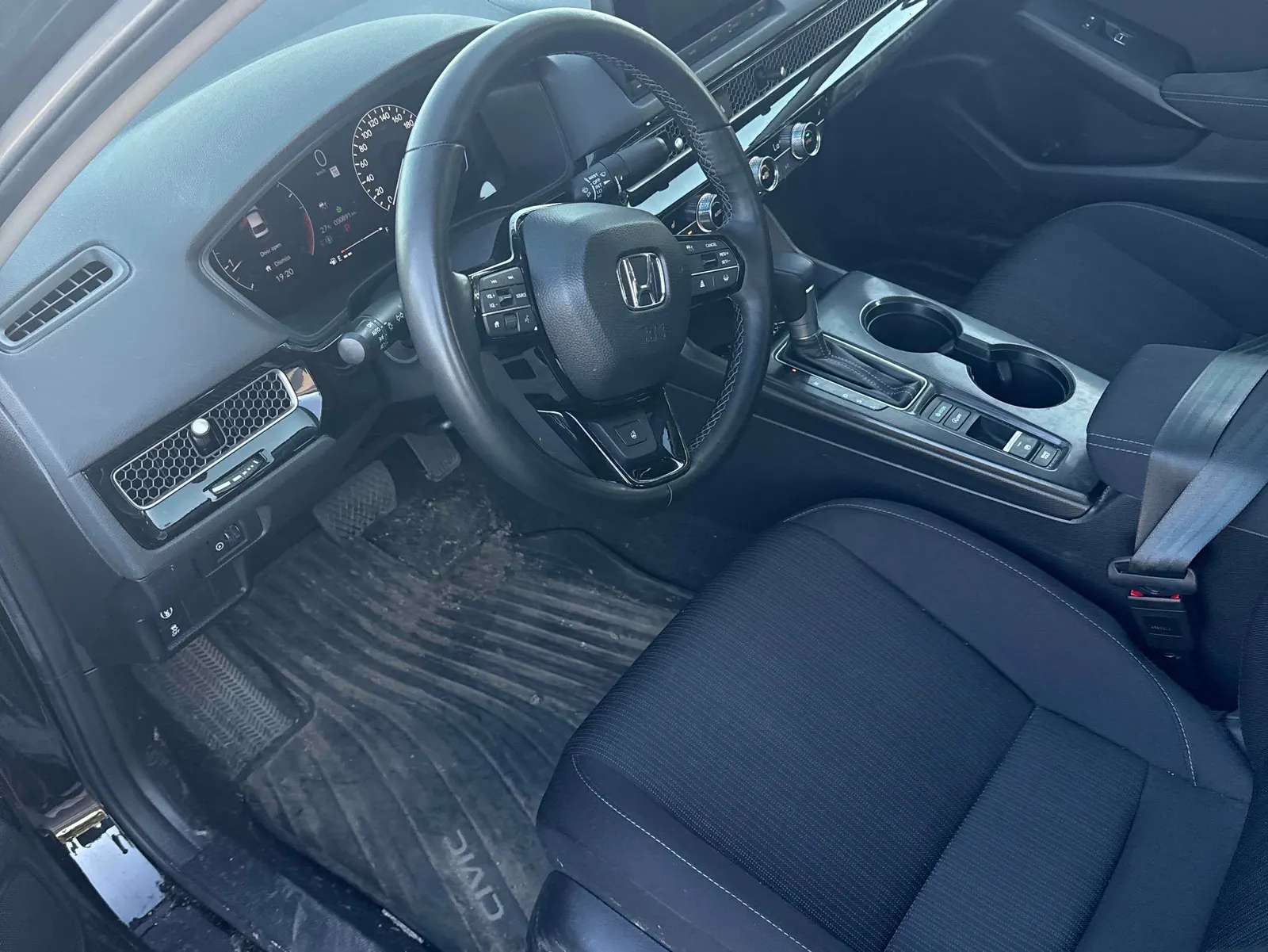 Interior driver side