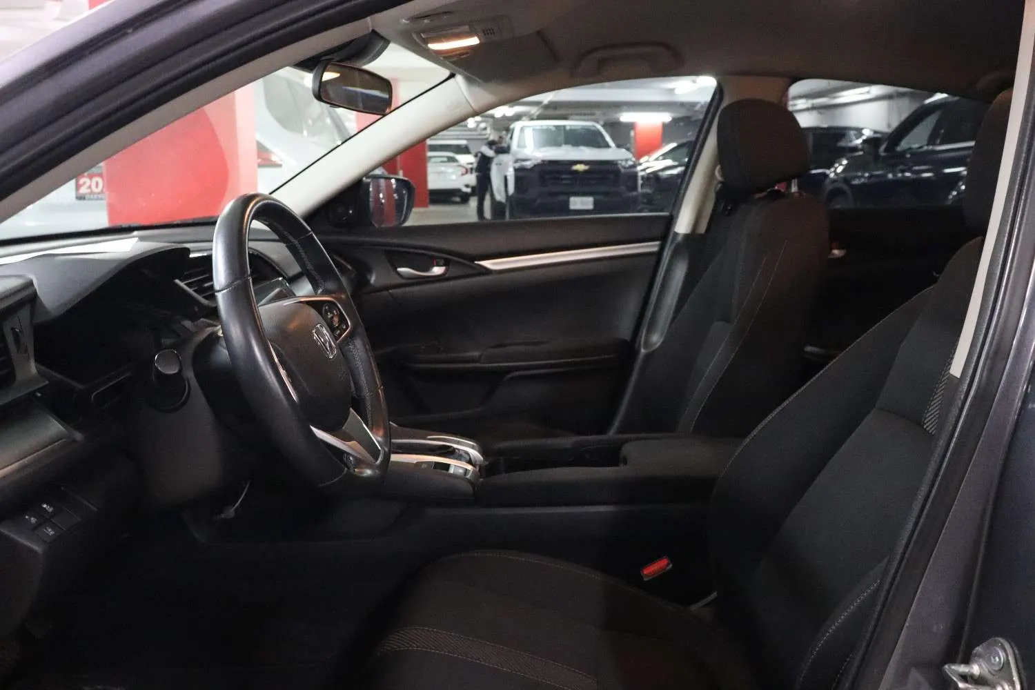 Interior driver side