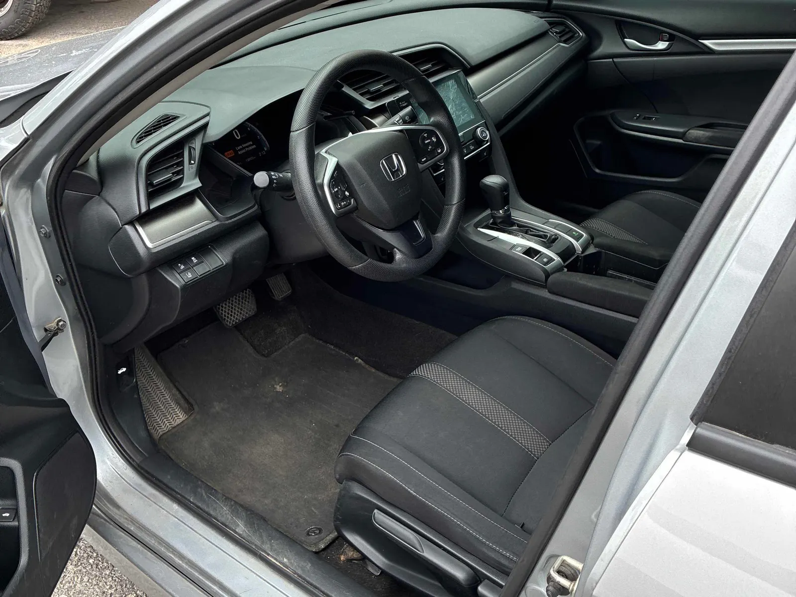 Interior driver side