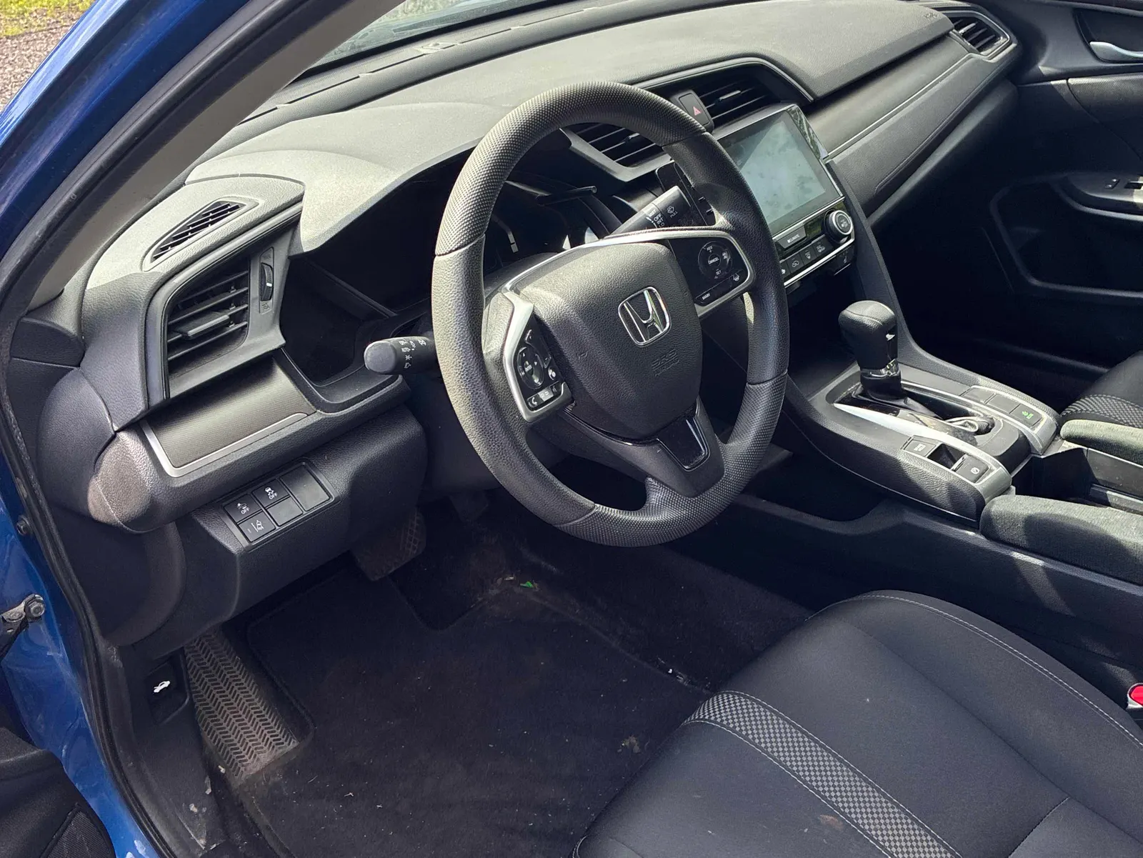 Interior driver side