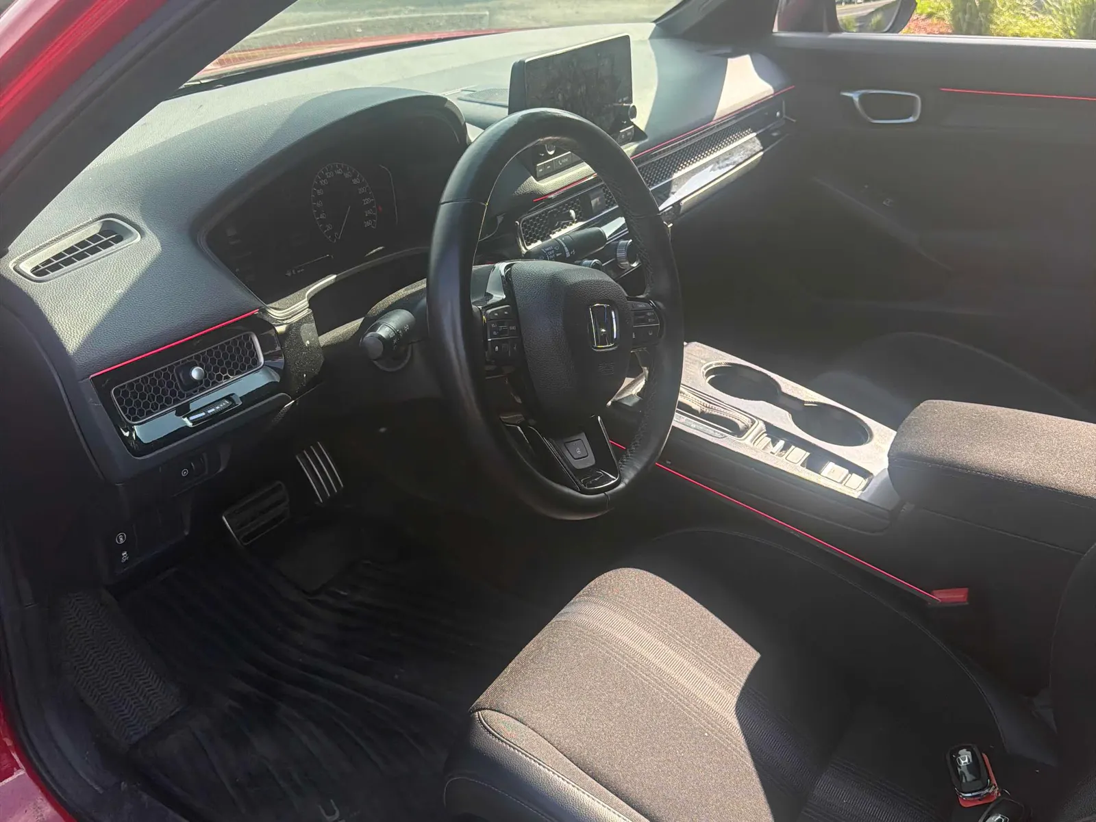 Interior driver side