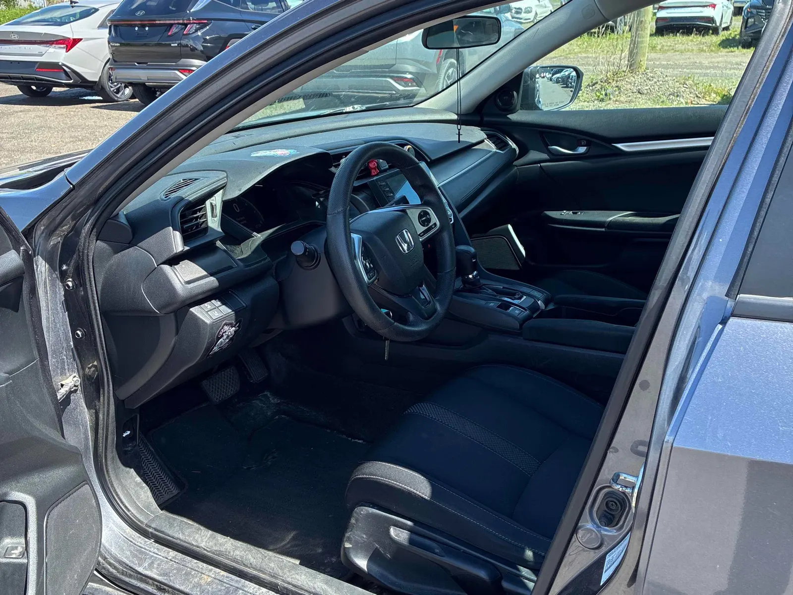 Interior driver side