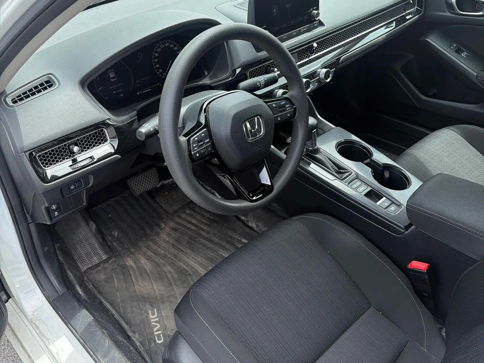 Interior driver side