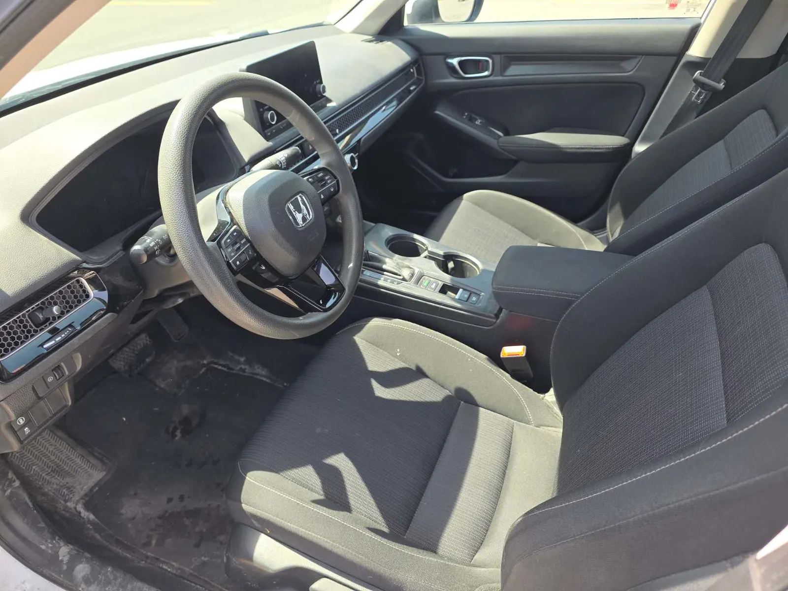 Interior driver side