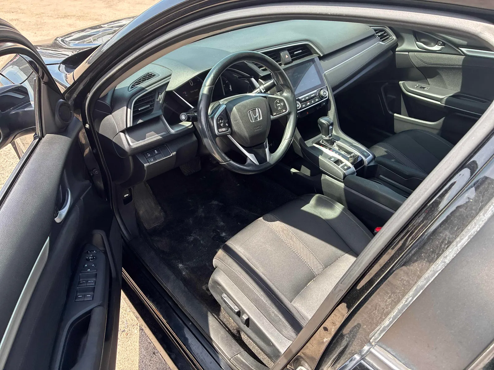 Interior driver side
